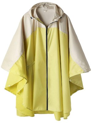 Unisex Waterproof Jacket Clear Raincoat Rain Coat Hooded Poncho Rainwear
