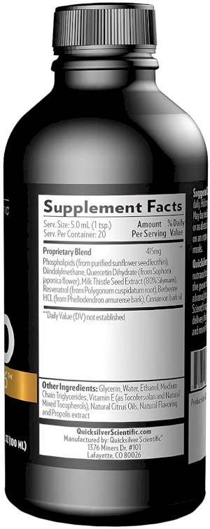 Quicksilver Scientific Keto Before 6 Liquid - Help Fast Track The Body to Keto & Allows You to Stay in Keto (100 ml / 3.38 oz)111
